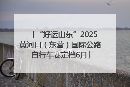 “好运山东”2025黄河口（东营）国际公路自行车赛定档6月