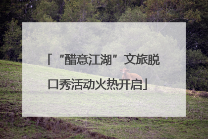 “醋意江湖”文旅脱口秀活动火热开启