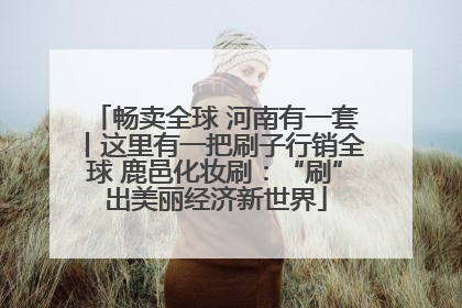畅卖全球 河南有一套丨这里有一把刷子行销全球 鹿邑化妆刷：“刷”出美丽经济新世界