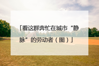 看这群奔忙在城市“静脉”的劳动者（图）