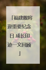 福建舰将迎重要纪念日 成长印迹一文回顾