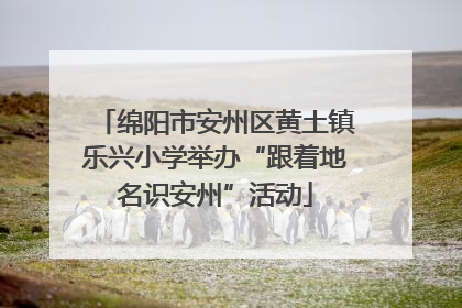 绵阳市安州区黄土镇乐兴小学举办“跟着地名识安州”活动