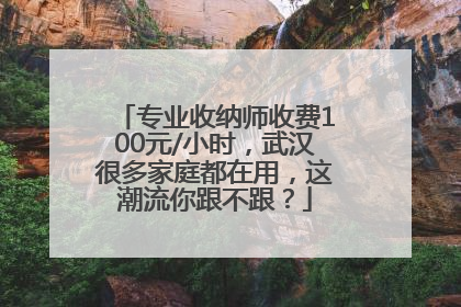 专业收纳师收费100元/小时，武汉很多家庭都在用，这潮流你跟不跟？