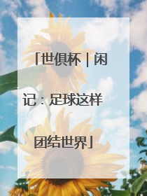 世俱杯｜闲记：足球这样团结世界