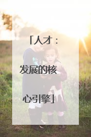 人才：发展的核心引擎