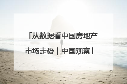 从数据看中国房地产市场走势｜中国观察