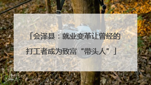 会泽县：就业变革让曾经的打工者成为致富“带头人”