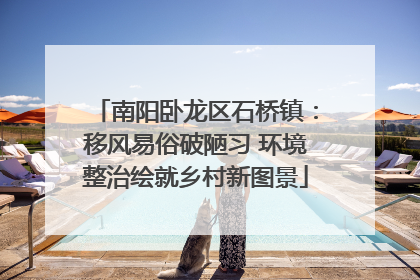 南阳卧龙区石桥镇：移风易俗破陋习 环境整治绘就乡村新图景