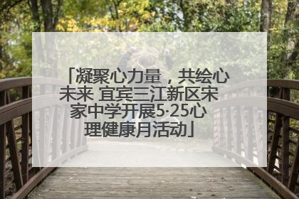 凝聚心力量，共绘心未来 宜宾三江新区宋家中学开展5·25心理健康月活动