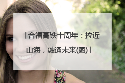 合福高铁十周年：拉近山海，融通未来(图)