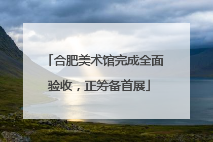 合肥美术馆完成全面验收，正筹备首展