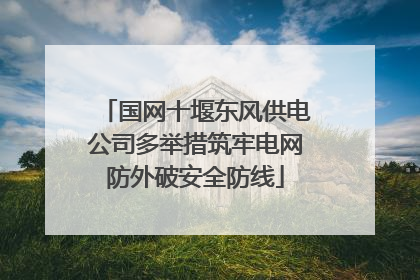 国网十堰东风供电公司多举措筑牢电网防外破安全防线
