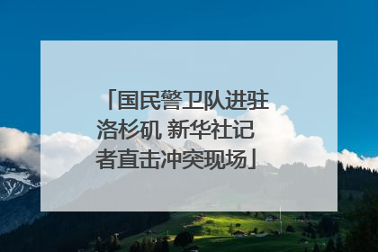 国民警卫队进驻洛杉矶 新华社记者直击冲突现场