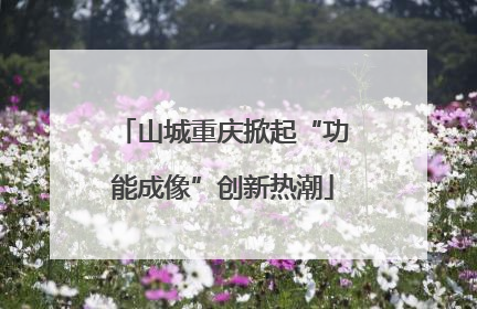 山城重庆掀起“功能成像”创新热潮