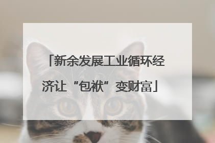 新余发展工业循环经济让“包袱”变财富