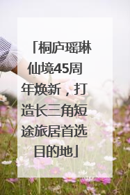 桐庐瑶琳仙境45周年焕新，打造长三角短途旅居首选目的地