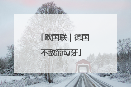 欧国联｜德国不敌葡萄牙