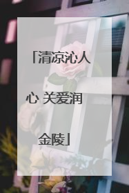 清凉沁人心 关爱润金陵