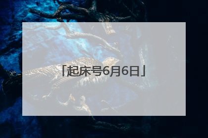 起床号6月6日