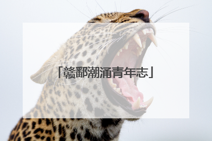 赣鄱潮涌青年志