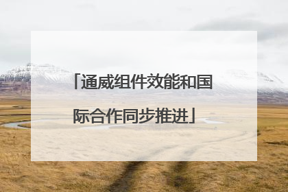 通威组件效能和国际合作同步推进