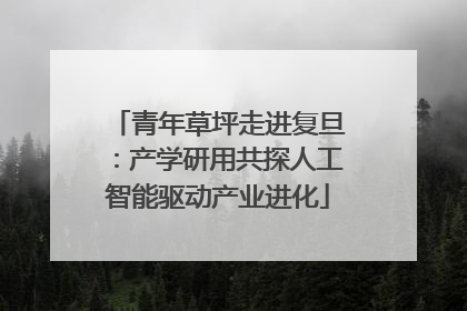 青年草坪走进复旦：产学研用共探人工智能驱动产业进化