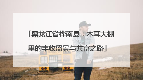黑龙江省桦南县：木耳大棚里的丰收盛景与共富之路