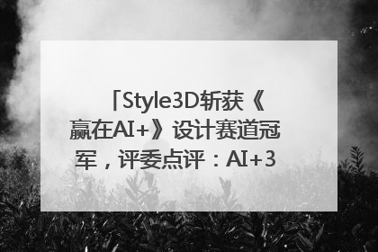 Style3D斩获《赢在AI+》设计赛道冠军，评委点评：AI+3D技术世界第一